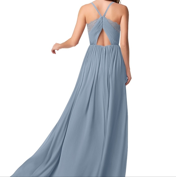 Azazie Leslie Bridesmaid Dress - Dusty Rose (Discontinued Color) - Picture 9 of 11